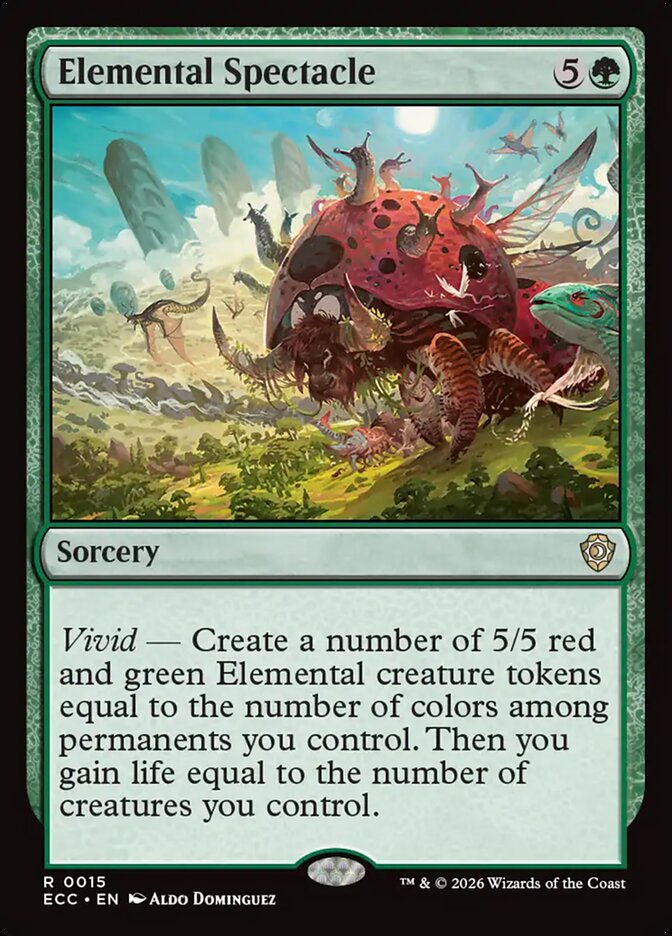 Elemental Spectacle 15/176 (Commander: Lorwyn Eclipsed)  | Good Games Morley