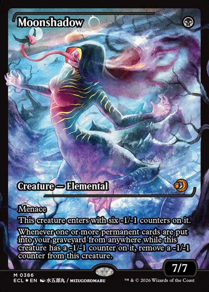 Moonshadow 386/273 (Lorwyn Eclipsed)  - Showcase Foil | Good Games Morley