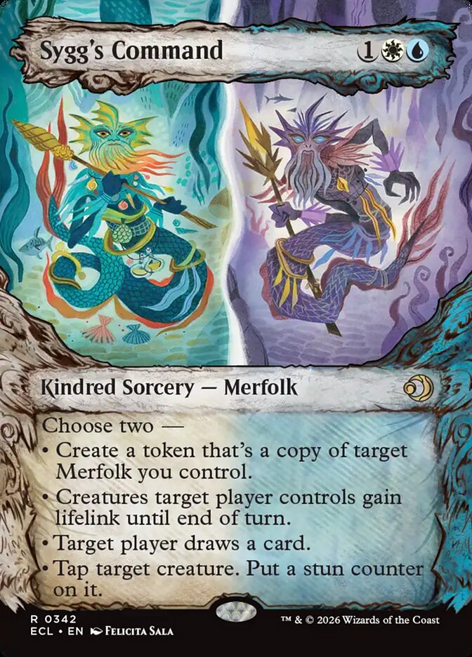 Sygg's Command 342 (Lorwyn Eclipsed)  - Showcase Foil | Good Games Morley