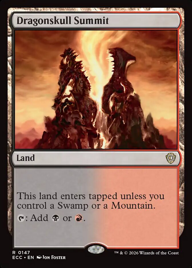 Dragonskull Summit 147/176 (Commander: Lorwyn Eclipsed)  | Good Games Morley
