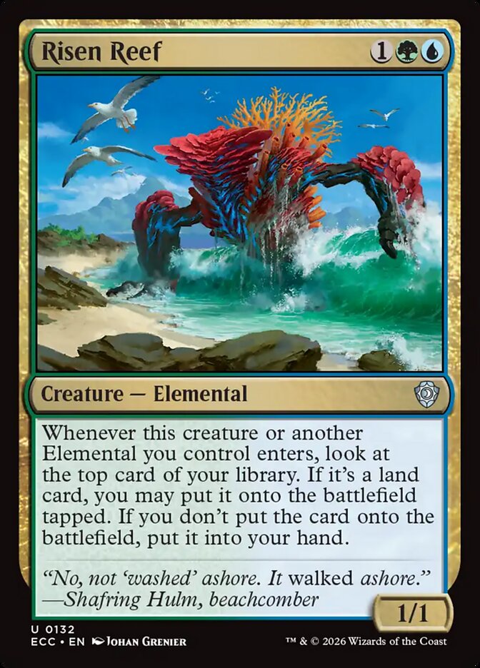 Risen Reef 132 (Commander: Lorwyn Eclipsed)  | Good Games Morley