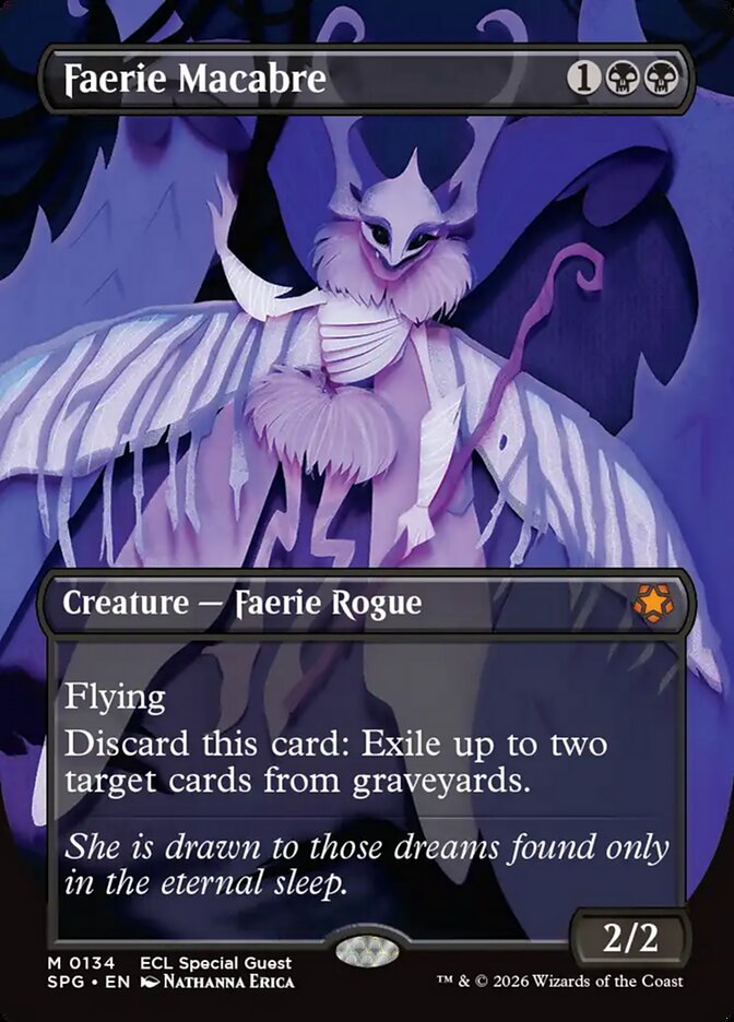 Faerie Macabre 134 (Special Guests)  - Borderless Foil | Good Games Morley