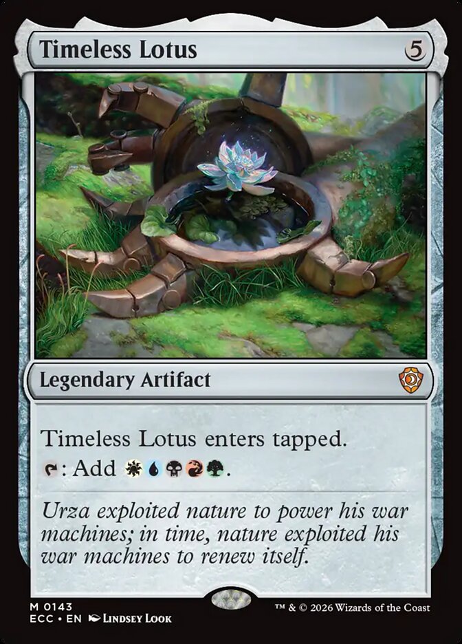 Timeless Lotus 143 (Commander: Lorwyn Eclipsed)  | Good Games Morley