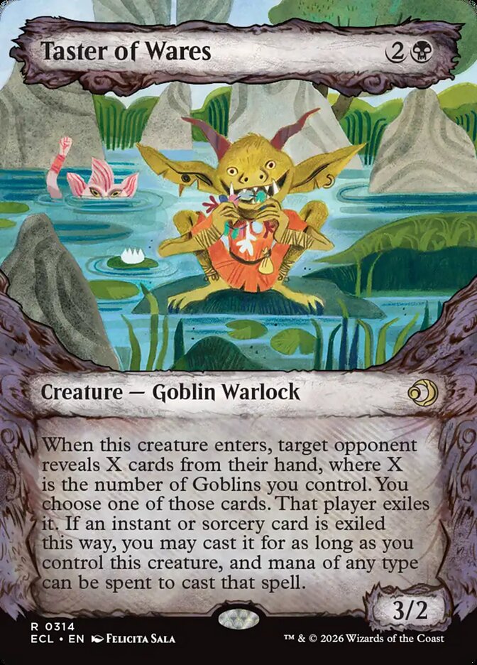 Taster of Wares  314/273 (Lorwyn Eclipsed)  - Showcase Foil | Good Games Morley