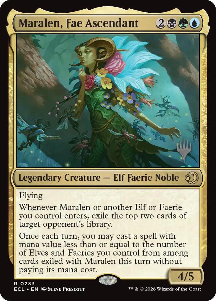Maralen Fae Ascendant 233p/87 (Promo Pack: Lorwyn Eclipsed)  | Good Games Morley