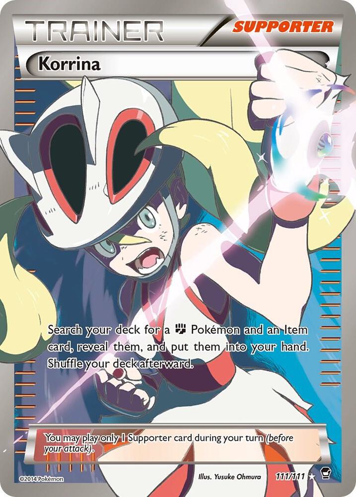 Korrina 111/111 (XY - Furious Fists)  - Holofoil | Good Games Morley