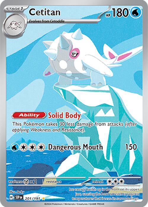 Cetitan 201/191 (SV08: Surging Sparks)  - Holofoil | Good Games Morley