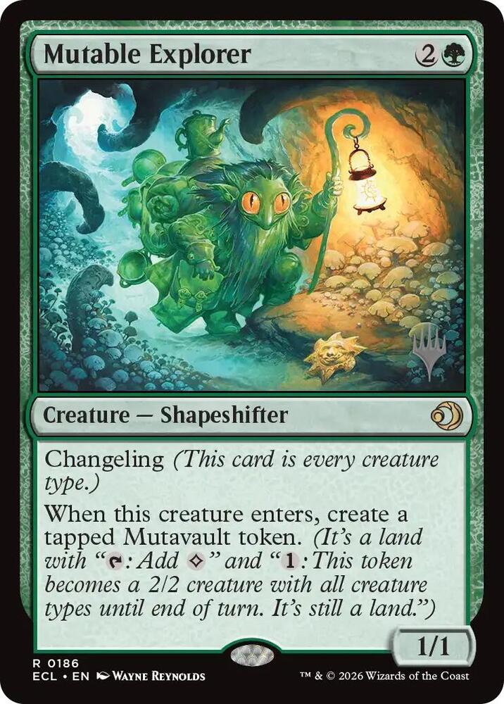 Mutable Explorer 186p/87 (Promo Pack: Lorwyn Eclipsed)  | Good Games Morley