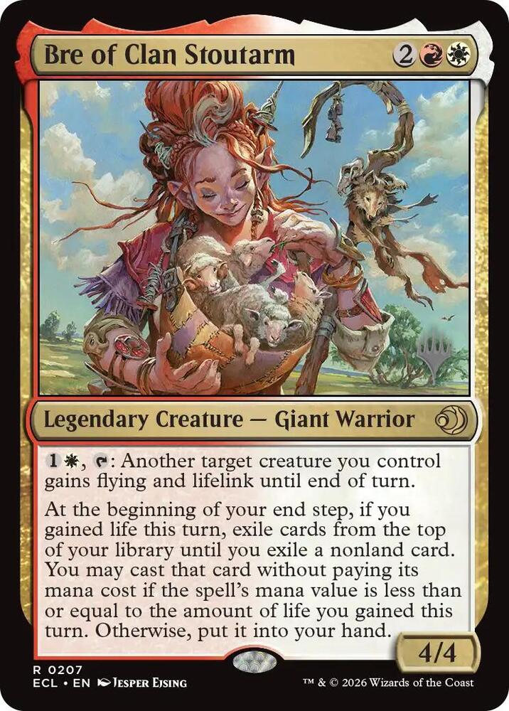 Bre of Clan Stoutarm 207 (Promo Pack: Lorwyn Eclipsed)  | Good Games Morley