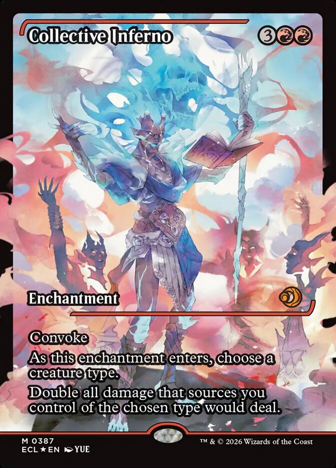 Collective Inferno 387/273 (Lorwyn Eclipsed)  - Showcase Foil | Good Games Morley
