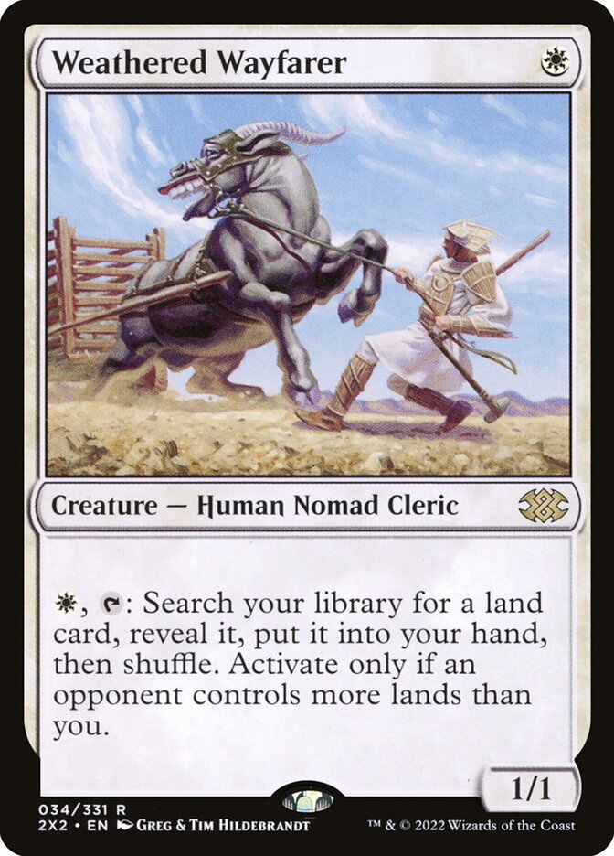 Weathered Wayfarer 34/331 (Double Masters 2022)  - Foil | Good Games Morley