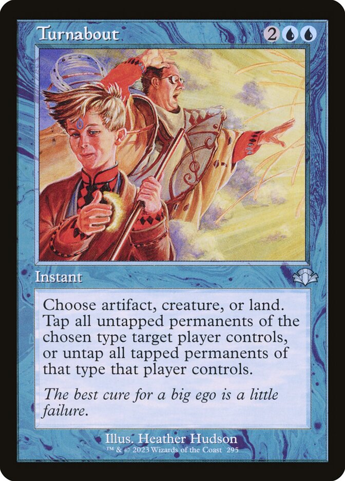 Turnabout 295/261 (Dominaria Remastered)  - Retro | Good Games Morley