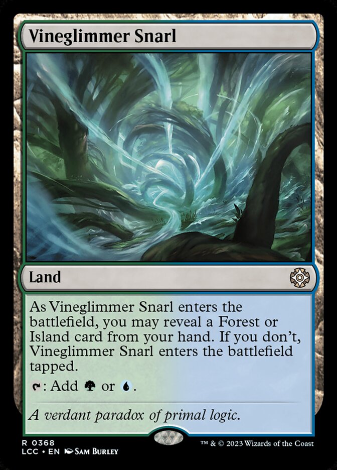 Vineglimmer Snarl 368/370 (Commander: The Lost Caverns of Ixalan)  | Good Games Morley