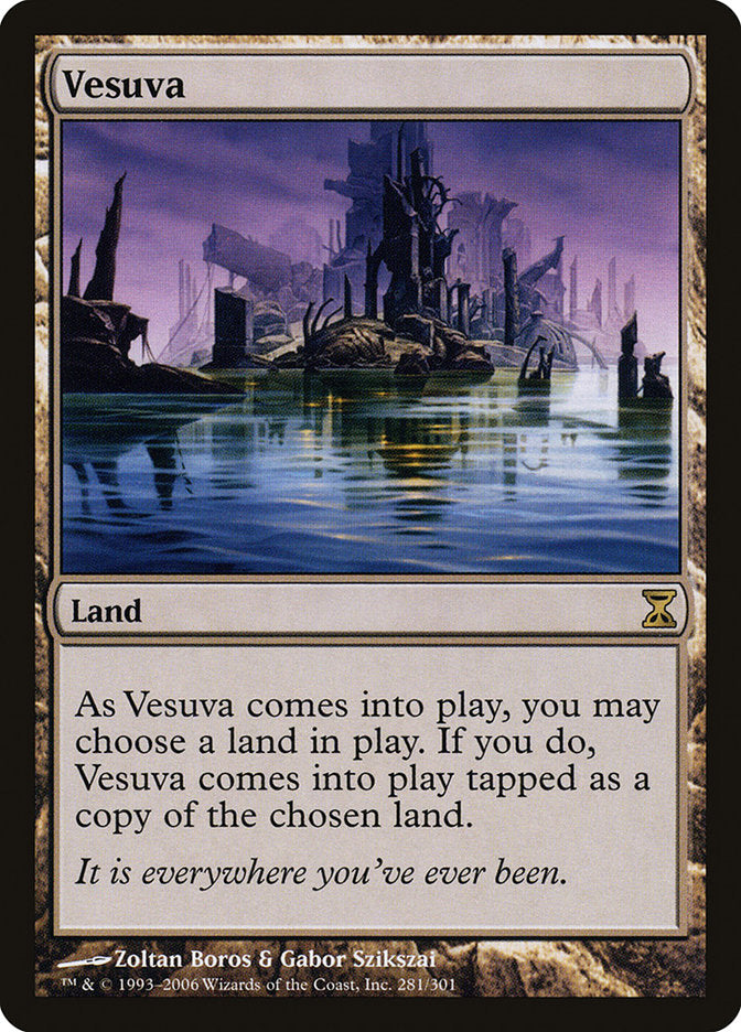 Vesuva 281/301 (Time Spiral)  - Foil | Good Games Morley