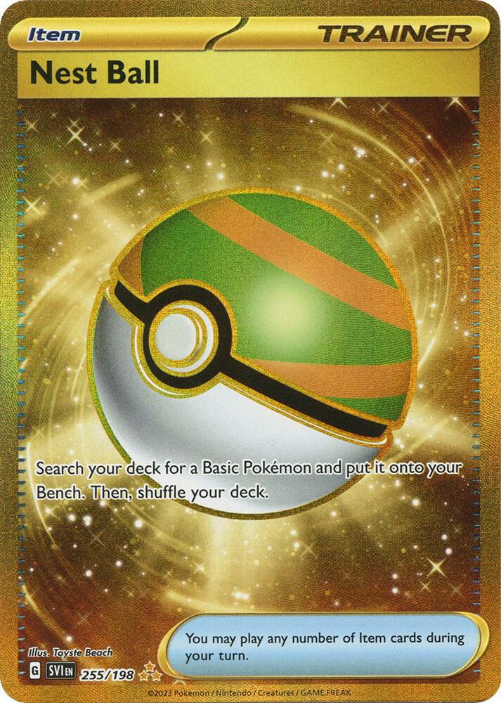 Nest Ball 255/198 (SV01: Scarlet & Violet Base Set)  - Holofoil | Good Games Morley