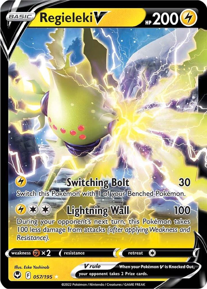 Regieleki V 057/195 (SWSH12: Silver Tempest)  - Holofoil | Good Games Morley