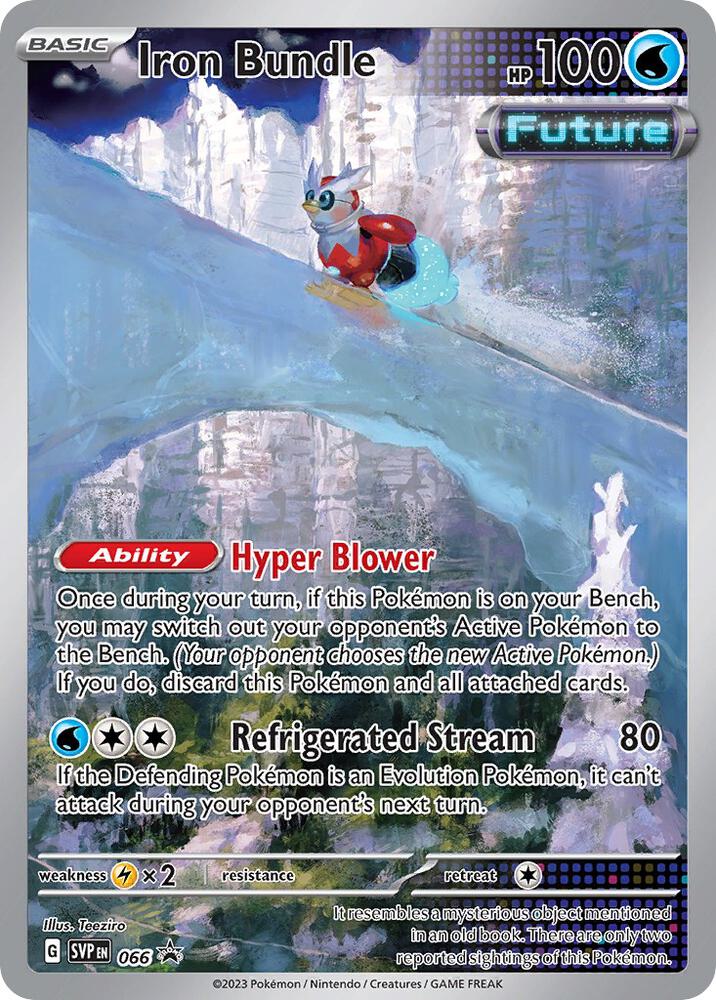 Iron Bundle 066 (SV: Scarlet & Violet Promo Cards)  - Holofoil | Good Games Morley