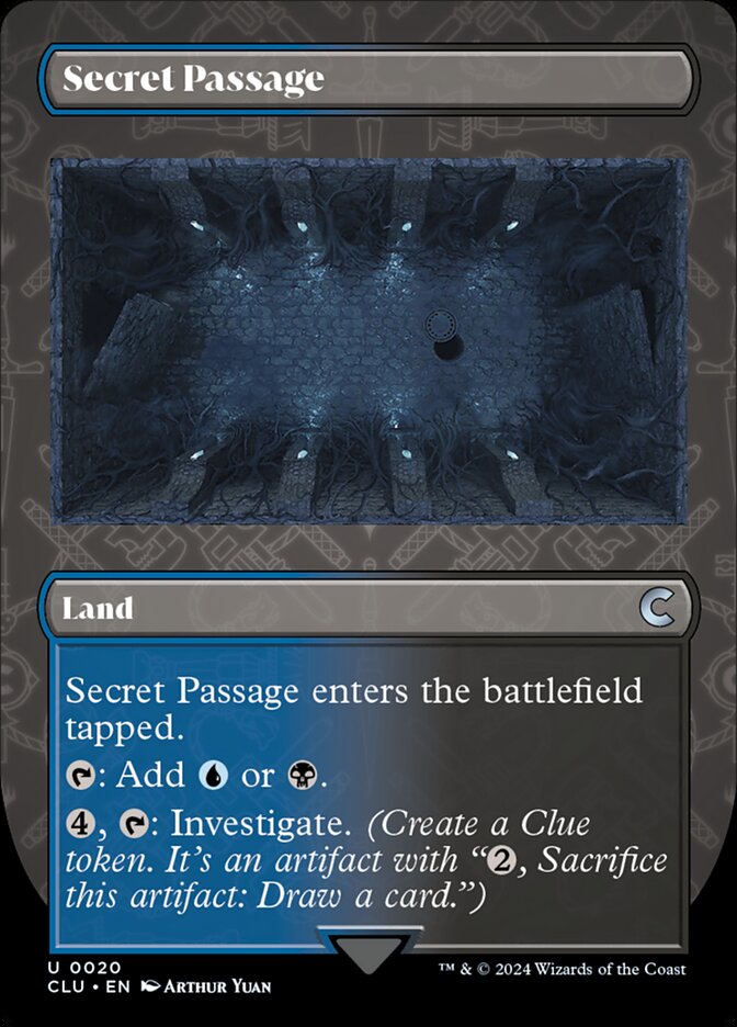 Secret Passage 20/284 (Ravnica: Clue Edition)  - Borderless | Good Games Morley