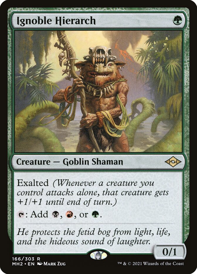 Ignoble Hierarch 166 (Modern Horizons 2)  | Good Games Morley