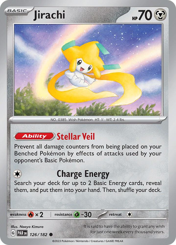 Jirachi 126/182 (SV04: Paradox Rift)  | Good Games Morley