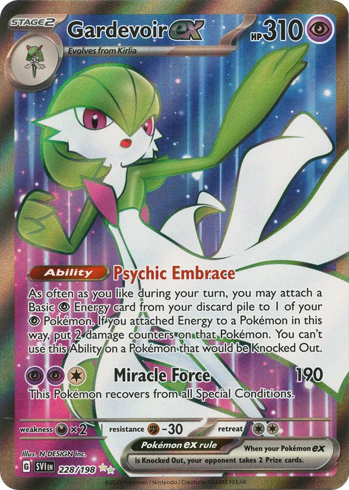 Gardevoir ex 228/198 (SV01: Scarlet & Violet Base Set)  - Holofoil | Good Games Morley