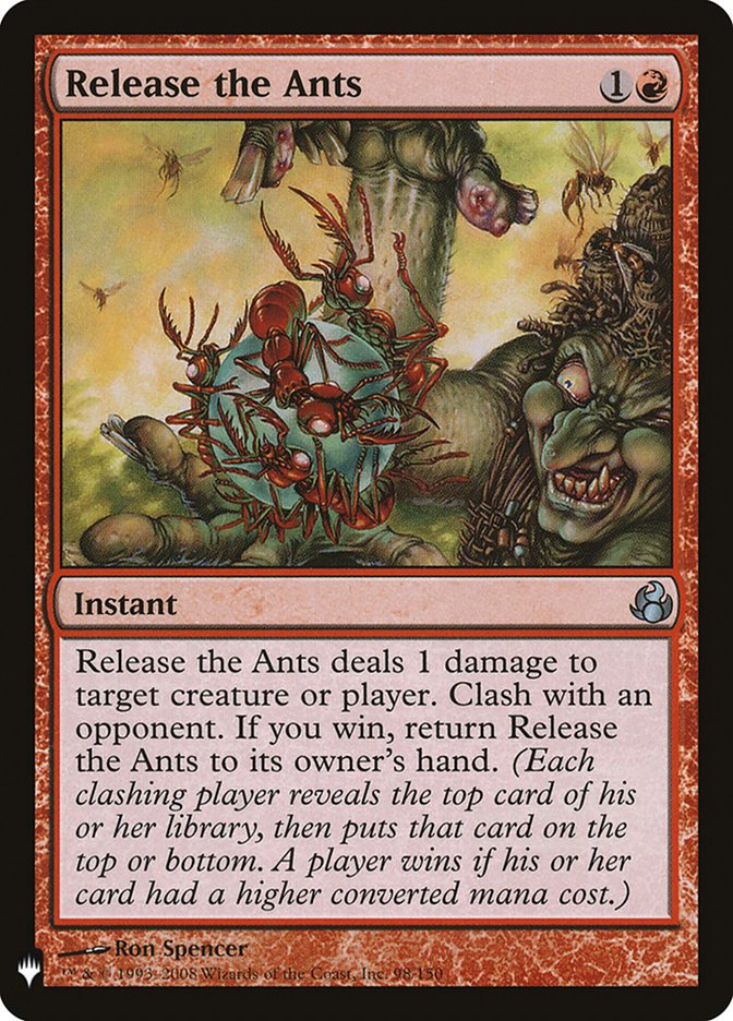 Release the Ants MOR-98/5075 (The List Reprints)  | Good Games Morley