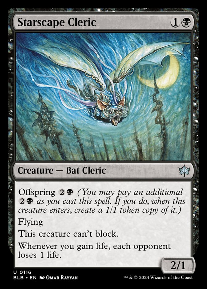 Starscape Cleric 116 (Bloomburrow)  - Foil | Good Games Morley