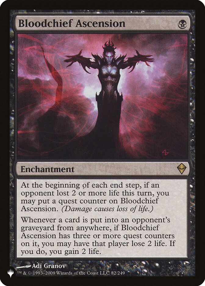 Bloodchief Ascension 82/249 (The List Reprints)  | Good Games Morley