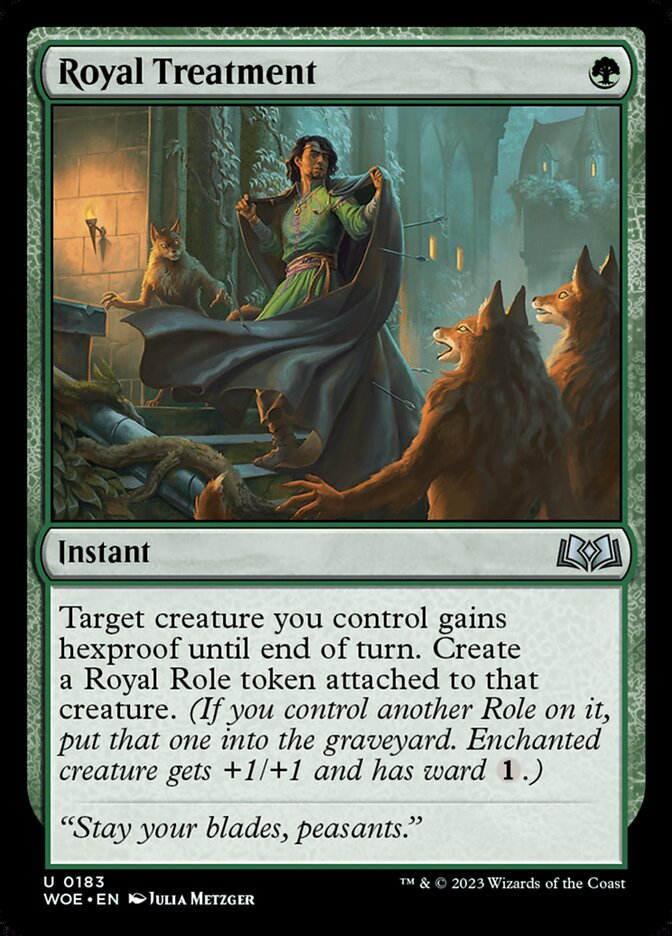Royal Treatment 183/276 (Wilds of Eldraine)  | Good Games Morley