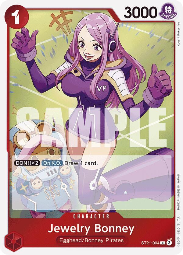 Jewelry Bonney ST21-004 (Starter Deck EX: Gear 5)  - Foil | Good Games Morley