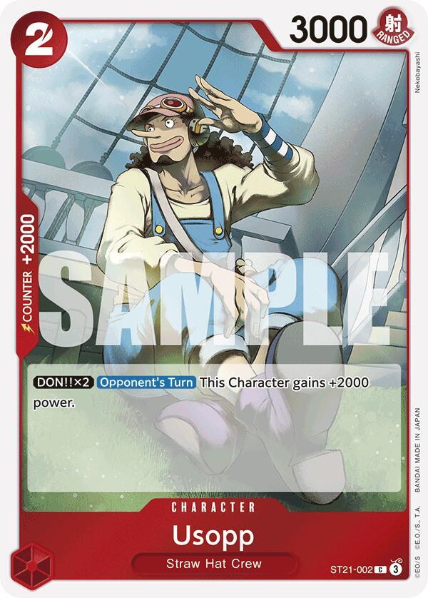 Usopp ST21-002 (Starter Deck EX: Gear 5)  - Foil | Good Games Morley