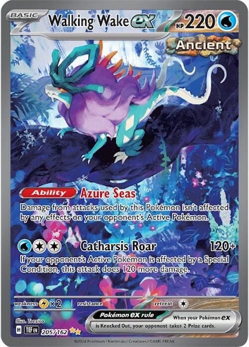 Walking Wake ex 205/162 (SV05: Temporal Forces)  - Holofoil | Good Games Morley
