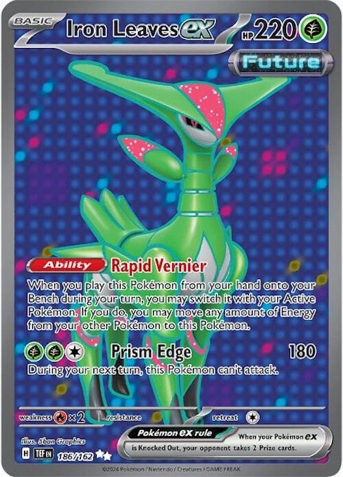 Iron Leaves ex 186/162 (SV05: Temporal Forces)  - Holofoil | Good Games Morley