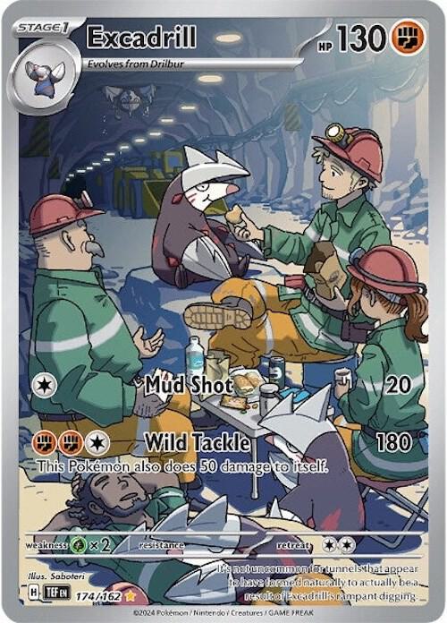 Excadrill 174/162 (SV05: Temporal Forces)  - Holofoil | Good Games Morley