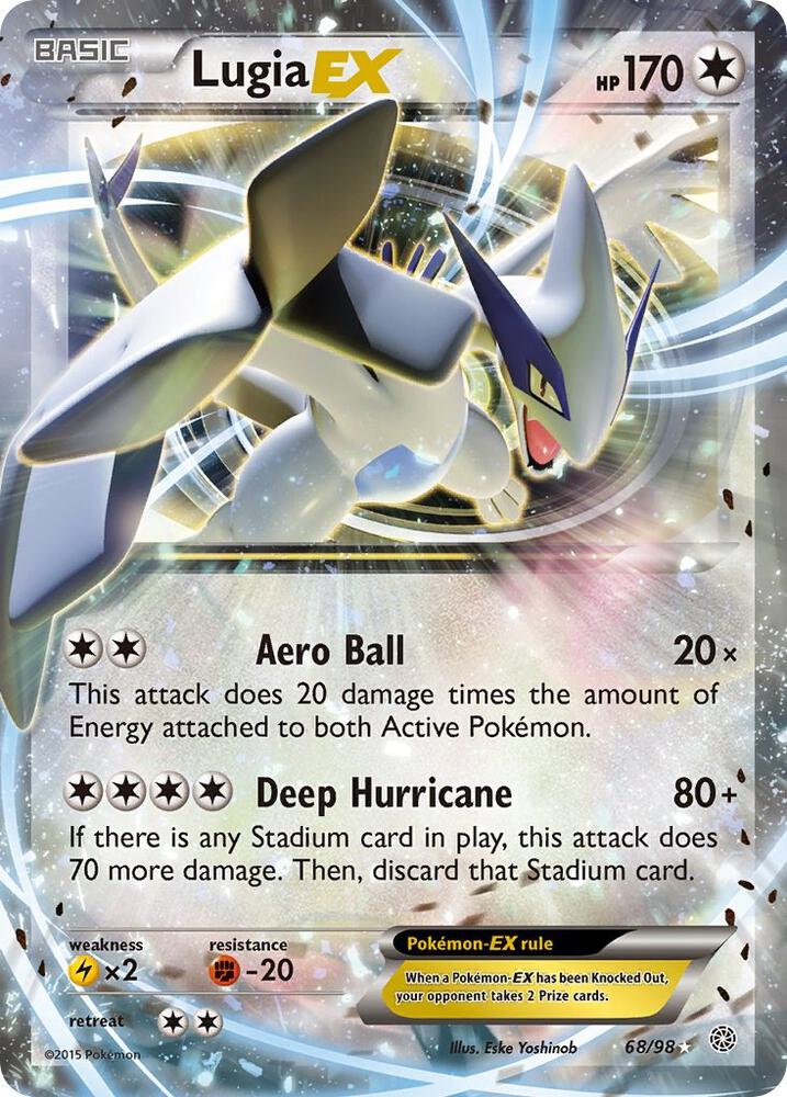 Lugia EX 68/98 (XY - Ancient Origins)  - Holofoil | Good Games Morley