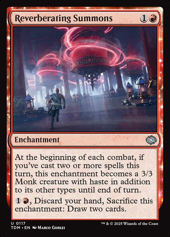 Reverberating Summons 117/291 (Tarkir: Dragonstorm)  | Good Games Morley