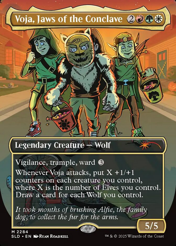 Voja, Jaws of the Conclave 2284 (Secret Lair Drop Series)  - Borderless | Good Games Morley