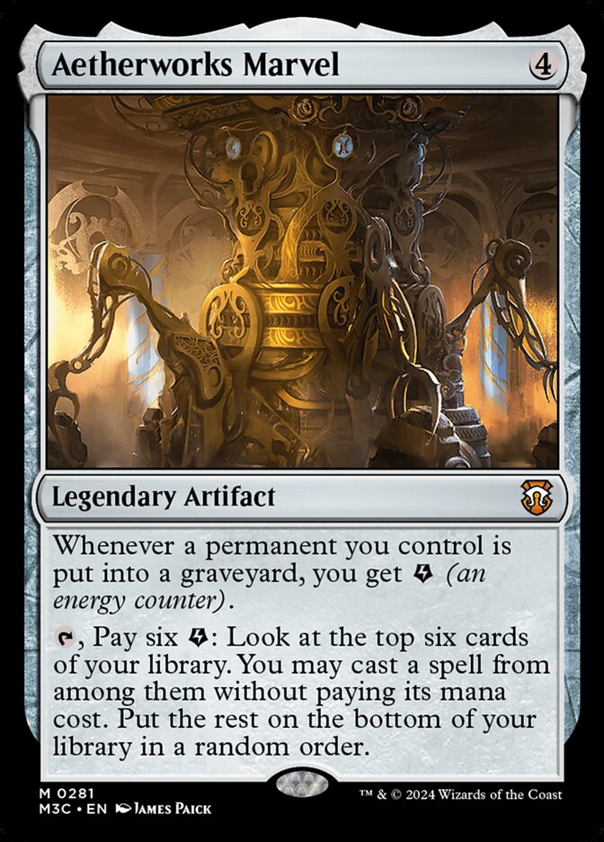 Aetherworks Marvel 281/411 (Commander: Modern Horizons 3)  | Good Games Morley