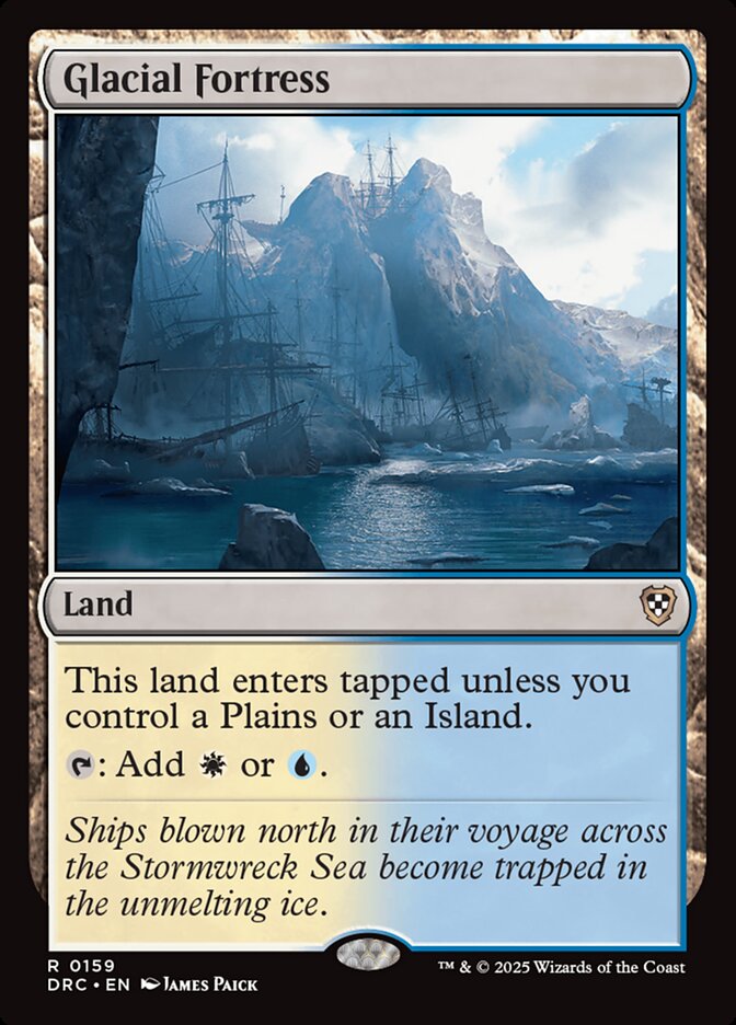 Glacial Fortress 159/187 (Commander: Aetherdrift)  | Good Games Morley