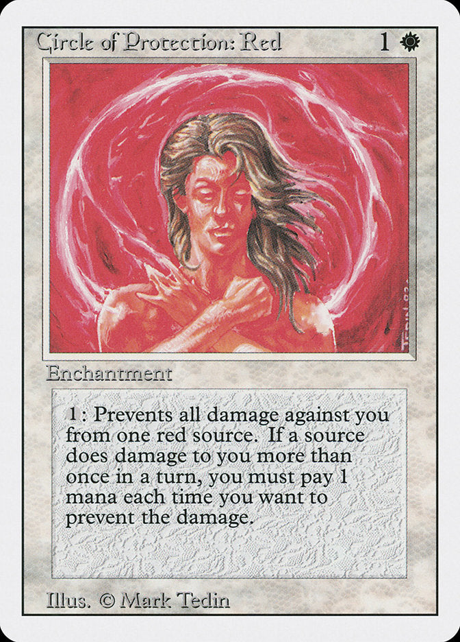 Circle of Protection: Red 12/306 (Revised Edition)  | Good Games Morley