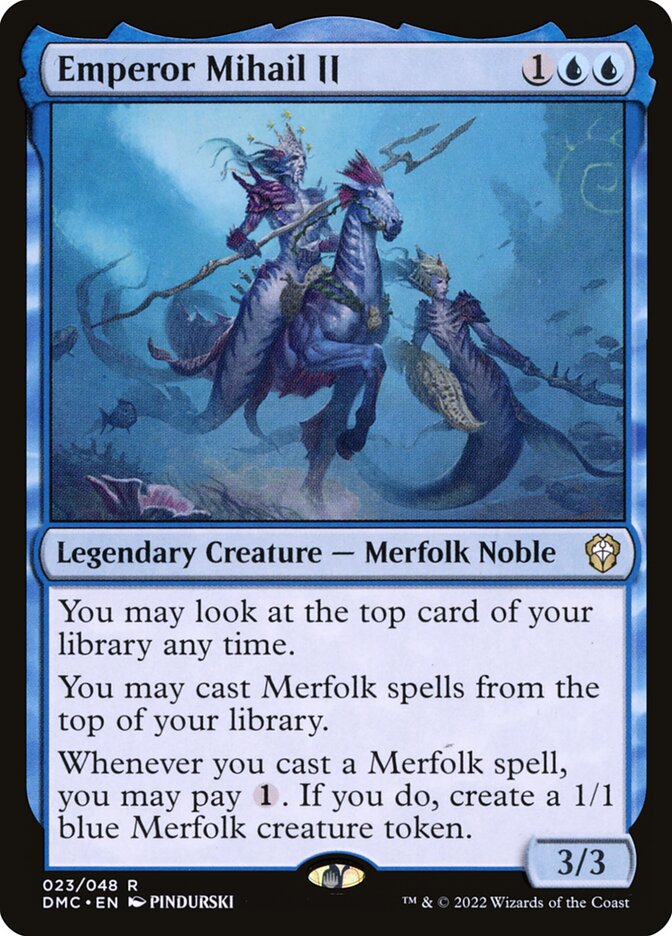 Emperor Mihail II 23/50 (Commander: Dominaria United)  | Good Games Morley