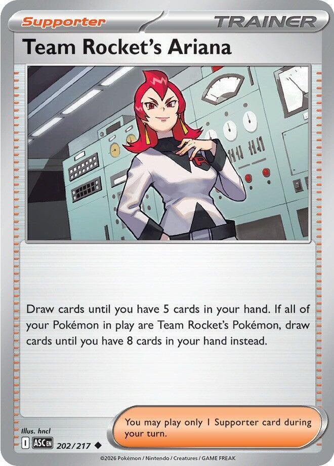 Team Rocket's Ariana 202/217 (ME: Ascended Heroes)  - Reverse Holofoil | Good Games Morley