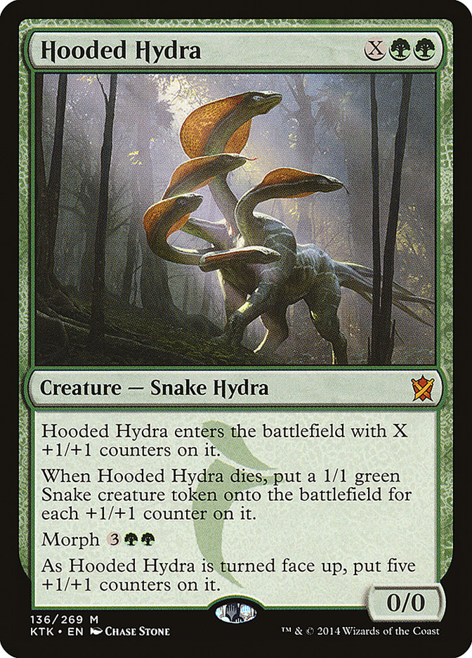 Hooded Hydra 136/269 (Khans of Tarkir)  - Foil | Good Games Morley
