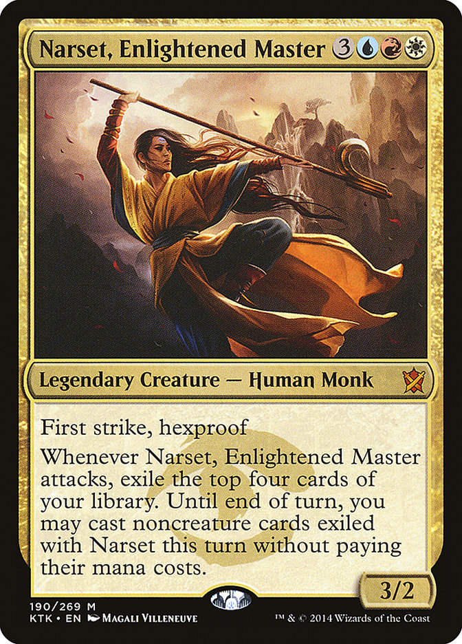 Narset, Enlightened Master 190/269 (Khans of Tarkir)  | Good Games Morley