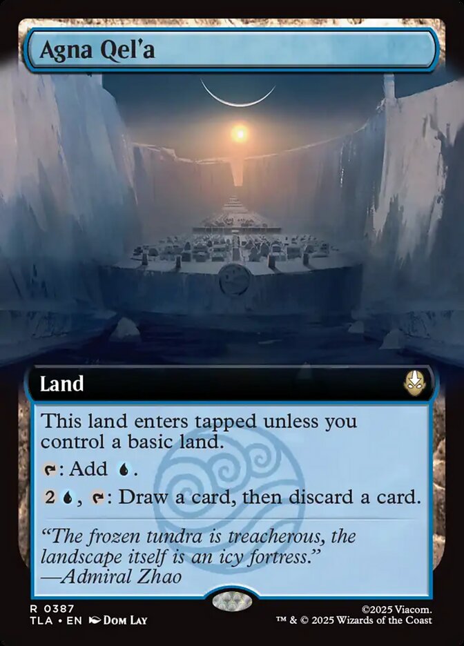 Agna Qel'a  387 (Avatar: The Last Airbender)  - Extended Art Foil | Good Games Morley