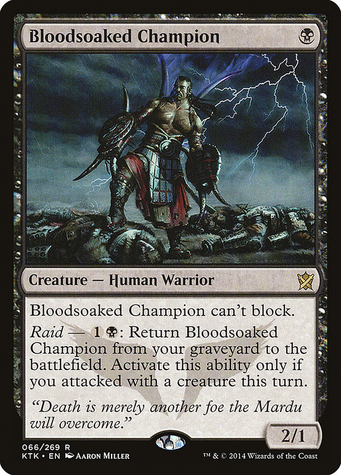 Bloodsoaked Champion 66 (Khans of Tarkir)  | Good Games Morley