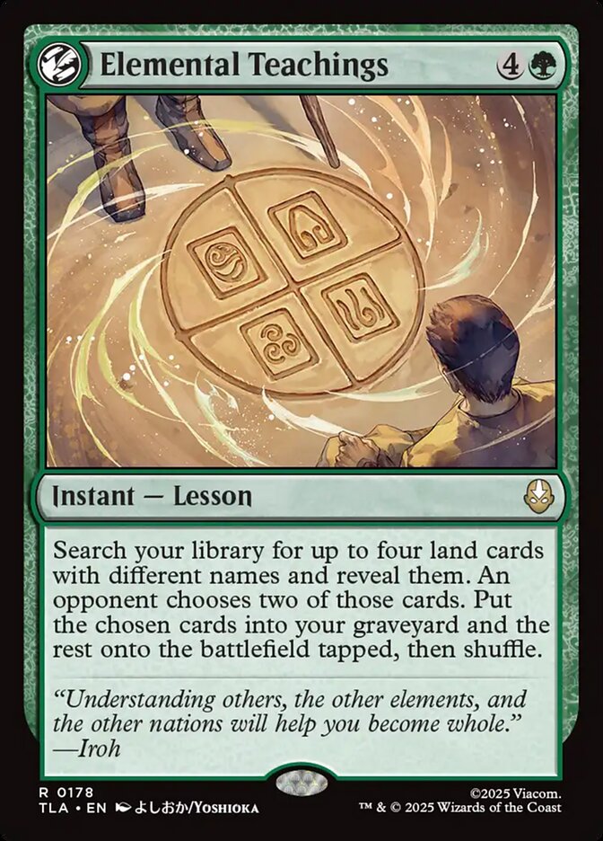 Elemental Teachings 178 (Avatar: The Last Airbender)  | Good Games Morley