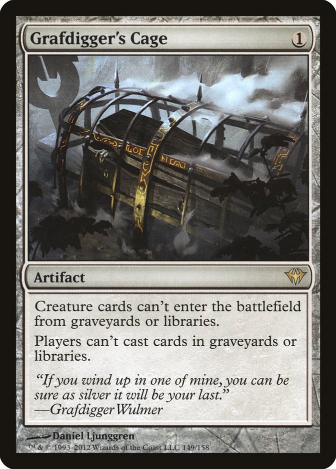 Grafdigger's Cage 149/158 (Dark Ascension)  - Foil | Good Games Morley