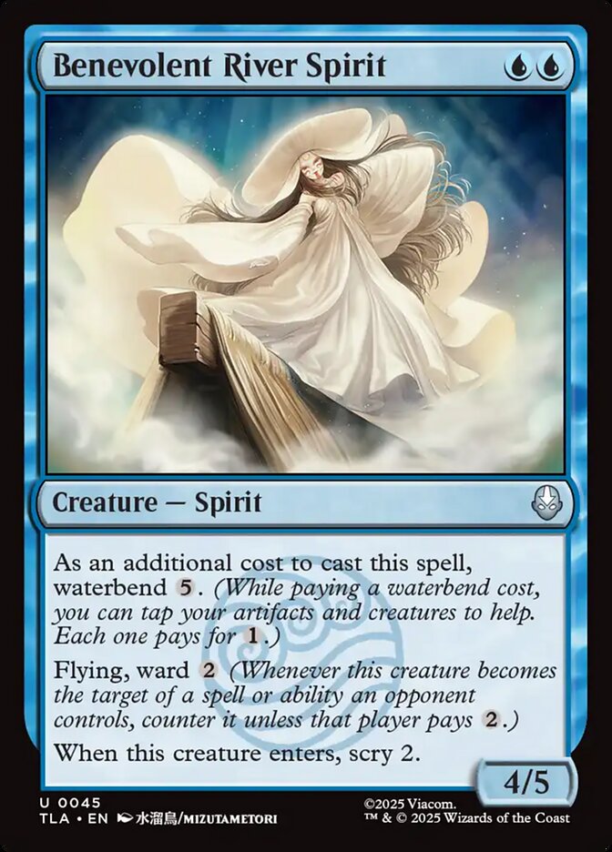 Benevolent River Spirit 45/286 (Avatar: The Last Airbender)  | Good Games Morley