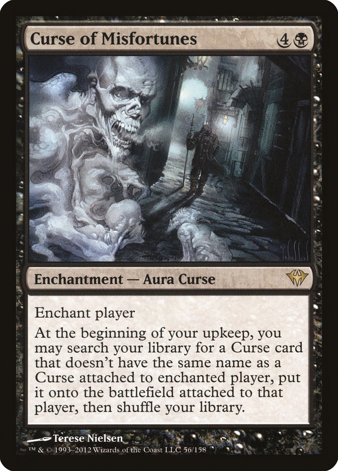 Curse of Misfortunes 56/158 (Dark Ascension)  | Good Games Morley
